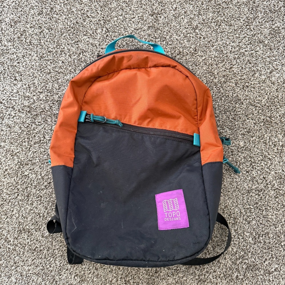 TOPO Designs Light Pack  Lightweight Everyday Backpack Carry On Laptop Hike